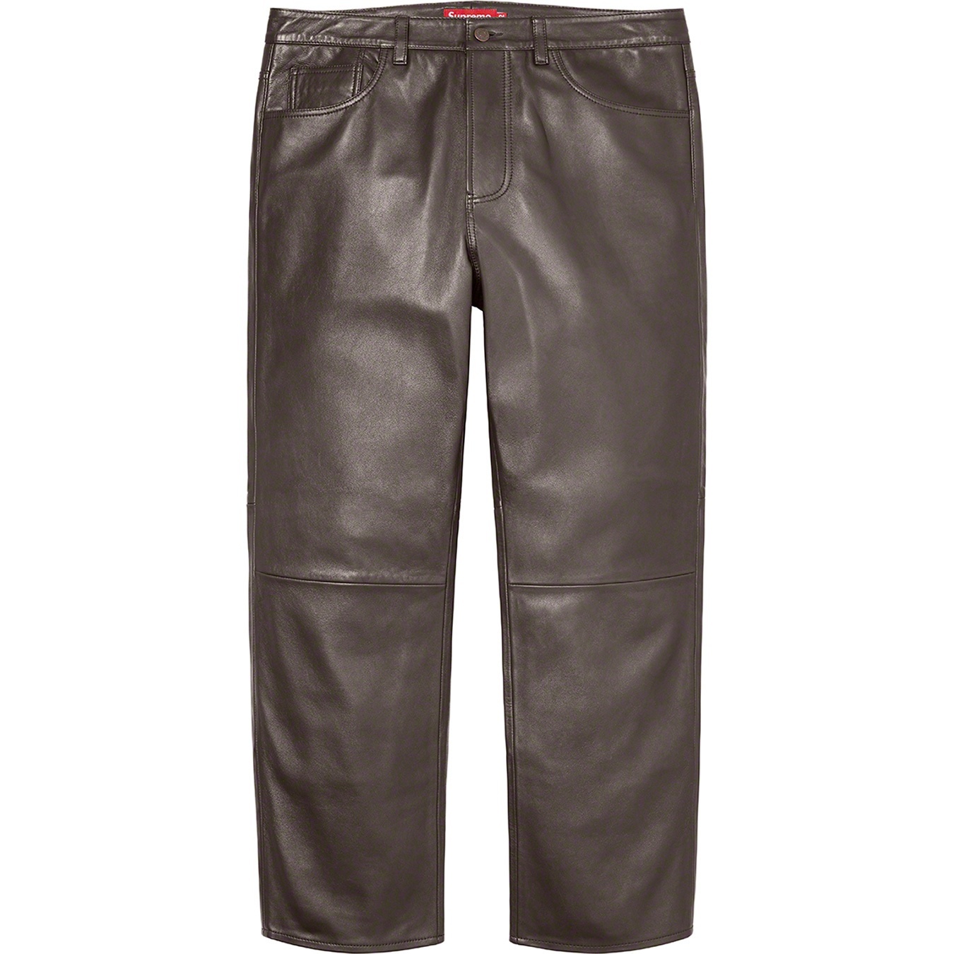 Leather 5-Pocket Jean view 9